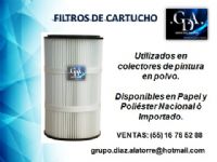 FILTROS PARA CABINA DE PINTURA